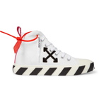 Off-White - Logo-Appliquéd Canvas Sneakers - White