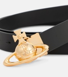 Vivienne Westwood - Orb Buckle leather belt