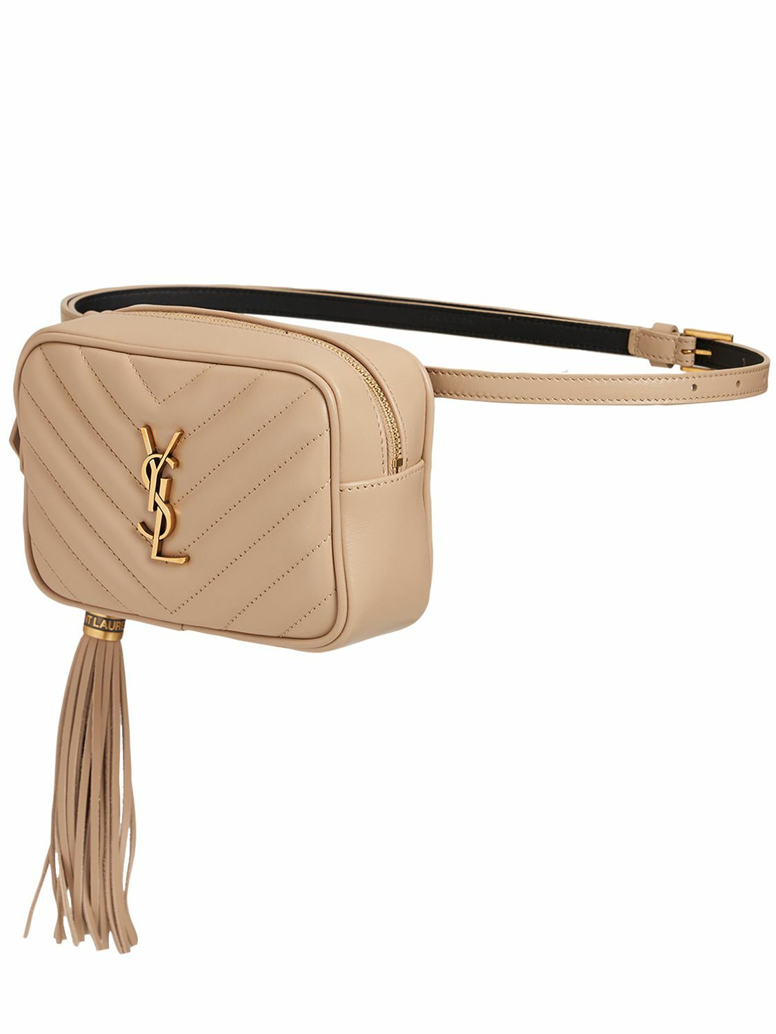 SAINT LAURENT Lou Leather Belt Bag Saint Laurent