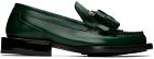Eytys Green Rio Loafers