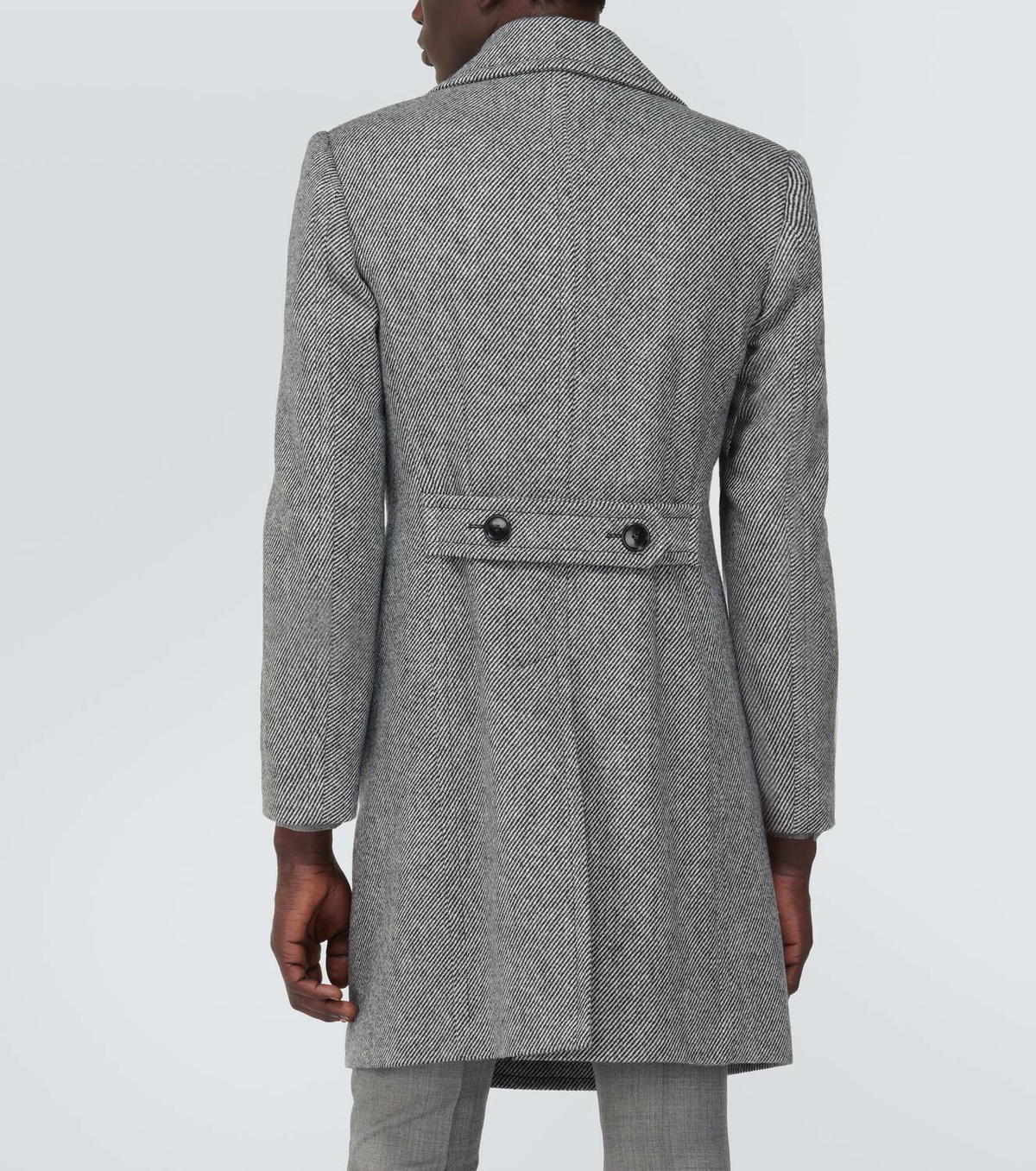 Tom Ford Virgin wool mouliné coat