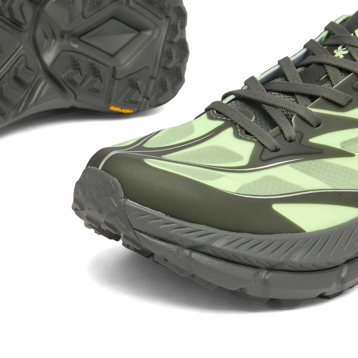 HOKA ONE ONE U Mafate Speed 4 Lite Sneaker in Luna Moth/Cosmic Grey