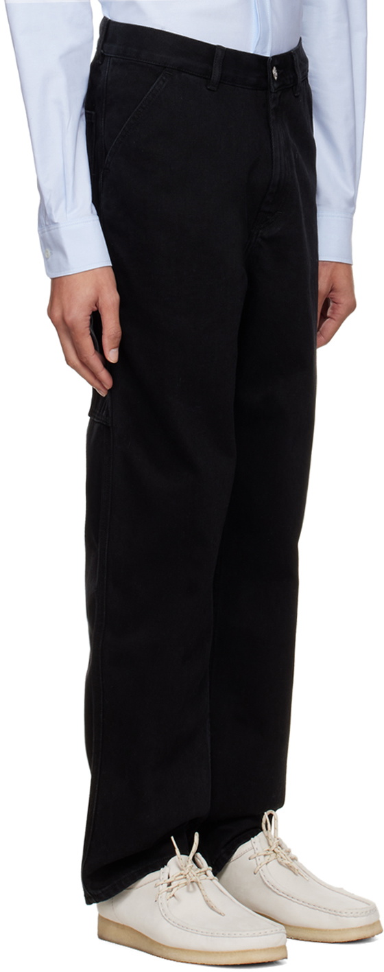 Maison Kitsuné Black Worker Jeans