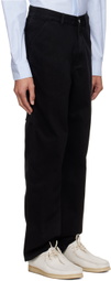 Maison Kitsuné Black Worker Jeans