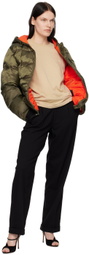 Saturdays NYC Khaki Chain Script Long Sleeve T-Shirt