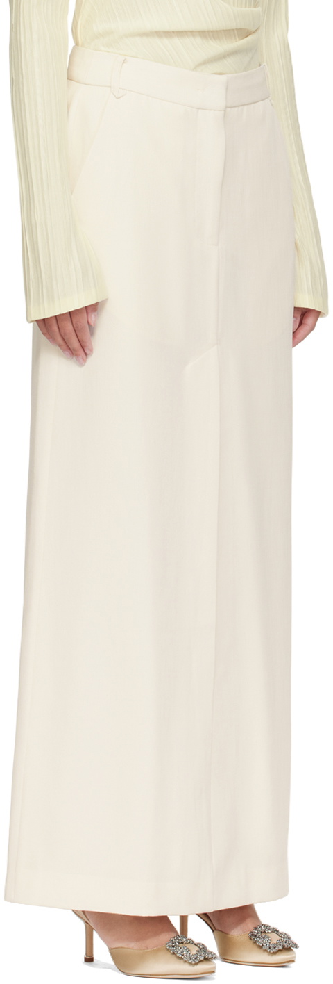 CAMILLA AND MARC Off-White Riba Maxi Skirt