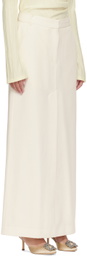 CAMILLA AND MARC Off-White Riba Maxi Skirt