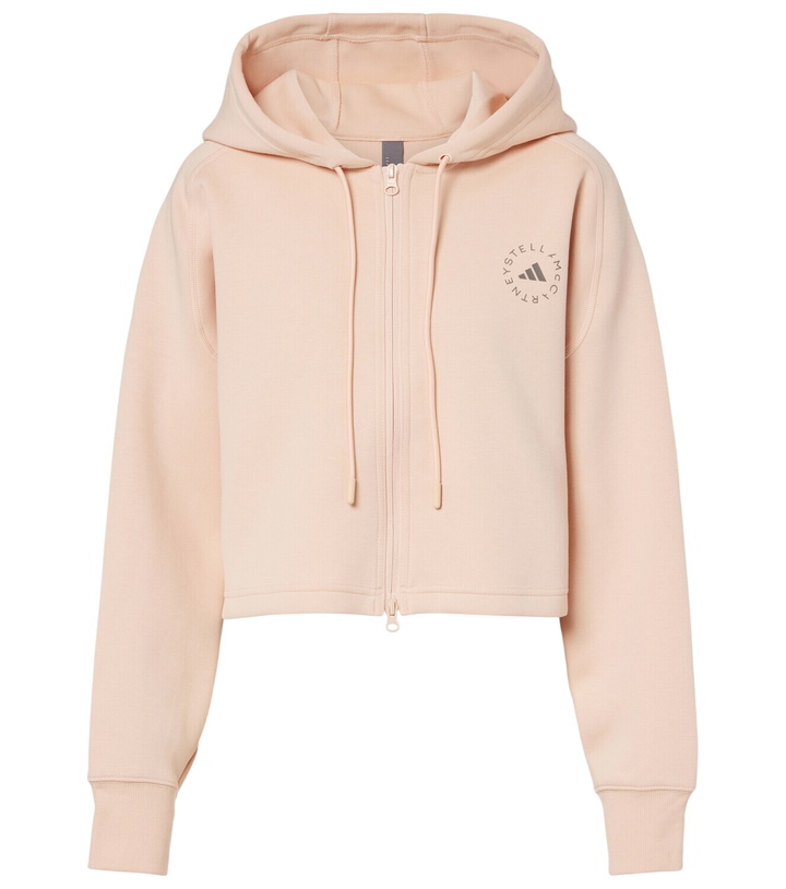 Photo: Adidas by Stella McCartney Cropped cotton-blend hoodie