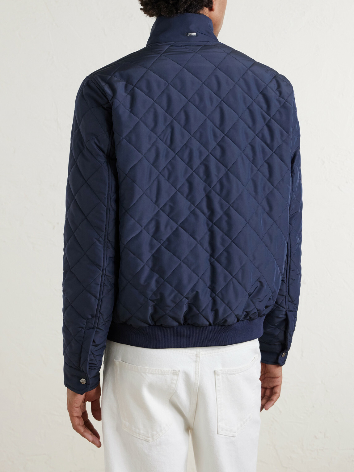 Herno - Quilted Shell Jacket - Blue