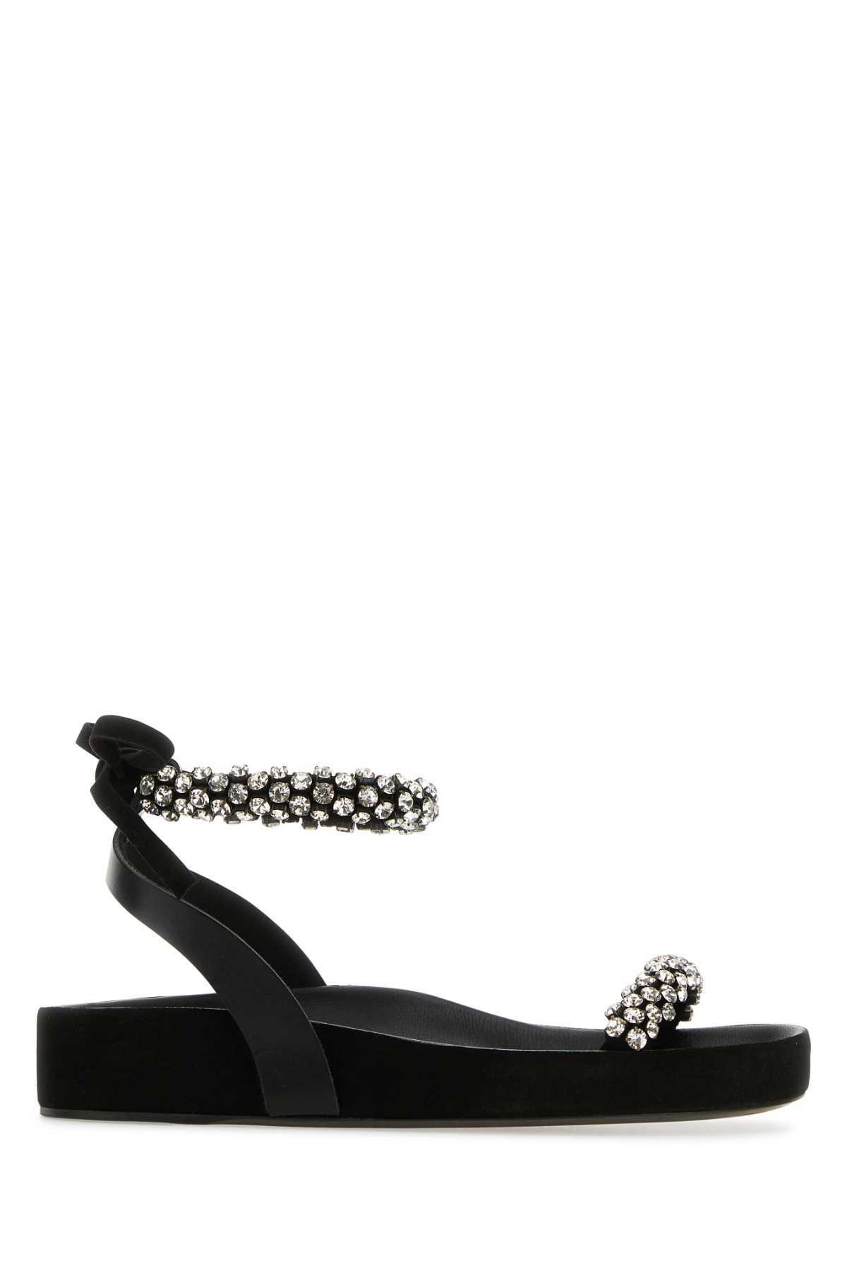 Isabel Marant - Jaso embellished leather sandals Isabel Marant