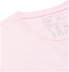 Universal Works - Logo-Print Cotton-Jersey T-Shirt - Pink
