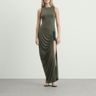 Coperni Women's Taped Suspended Dress in Green