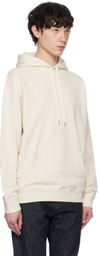 Sunspel Beige Loopback Hoodie