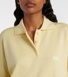 Loewe Double L cashmere and silk-blend polo sweater