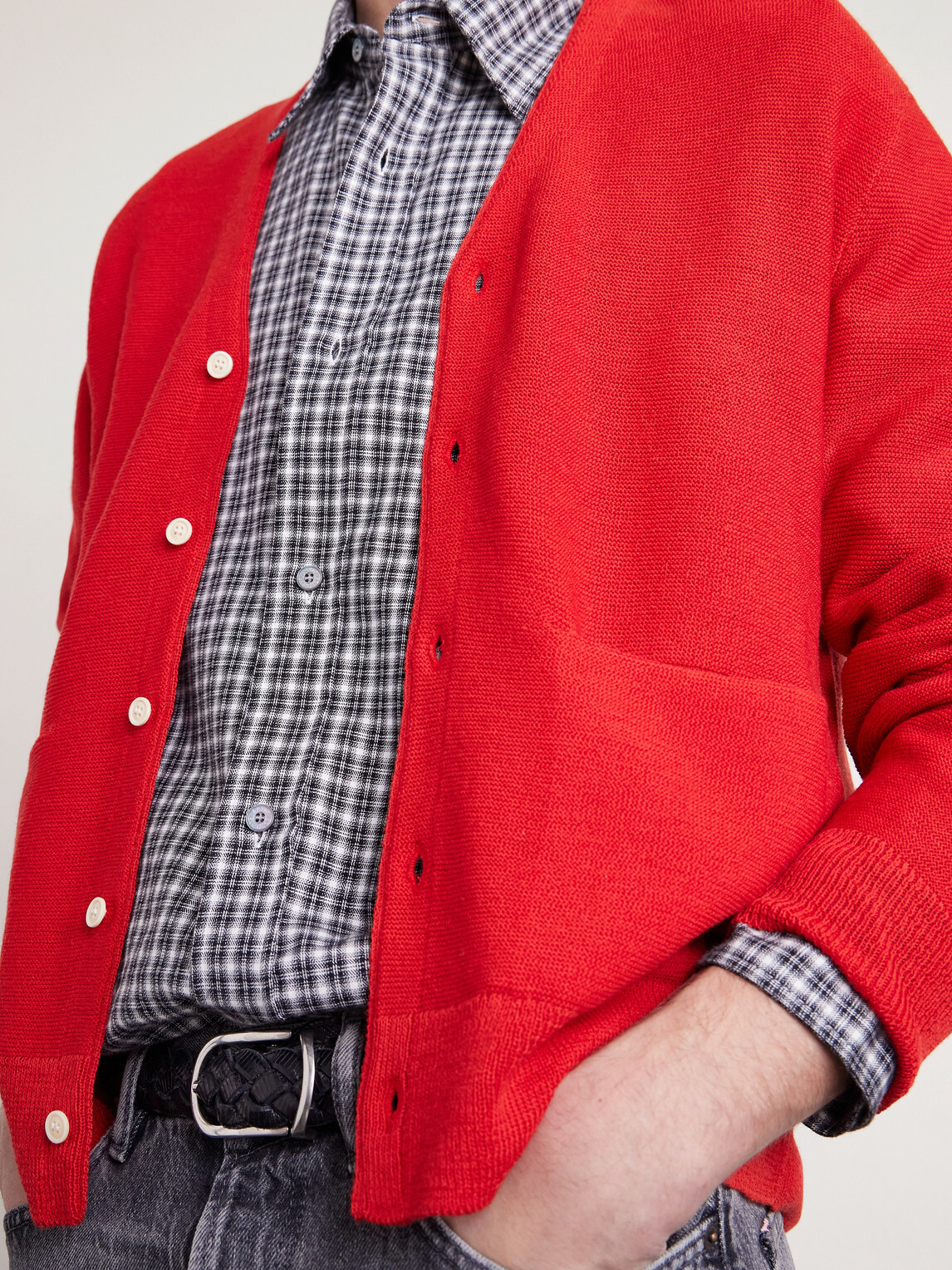 Visvim - Selmer Wool Cardigan - Red