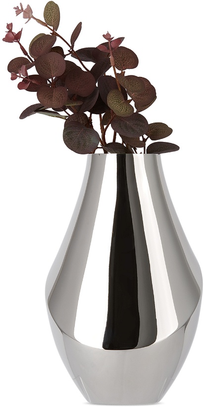Photo: Georg Jensen Stainless Steel Medium Flora Vase