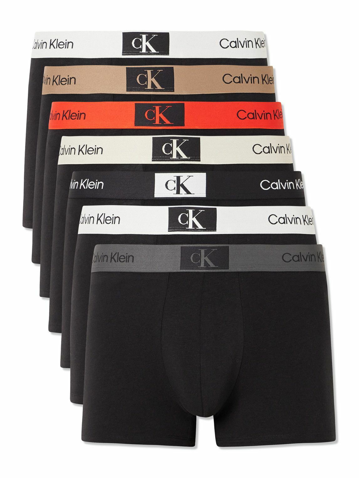 Calvin Klein Underwear Three-Pack Blue Classic Boxer Briefs Calvin Klein  Underwear