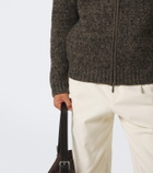 Le Kasha Lamdu cashmere zip-up cardigan