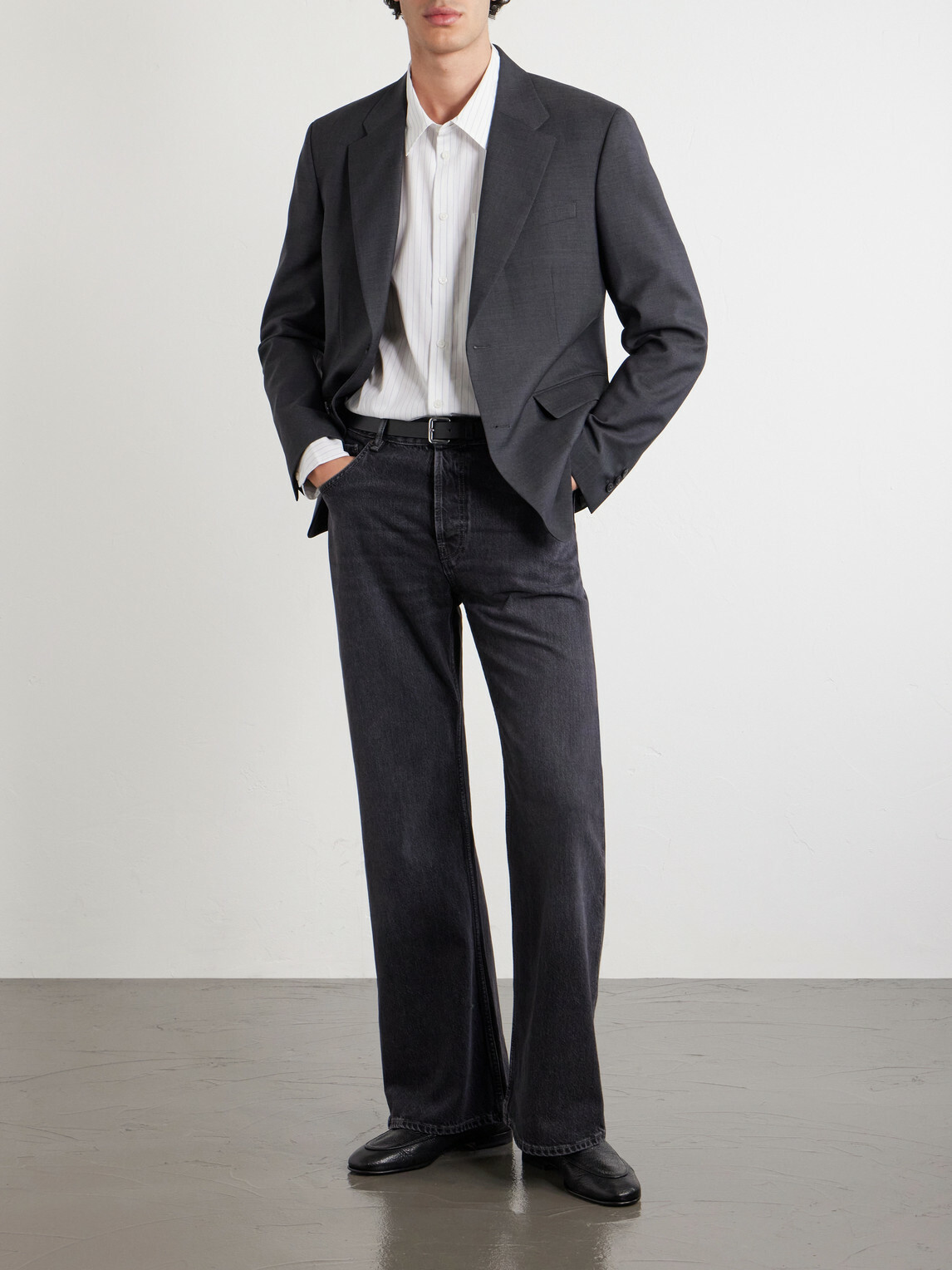 Rag & Bone - Striped Cotton-Poplin Shirt - White