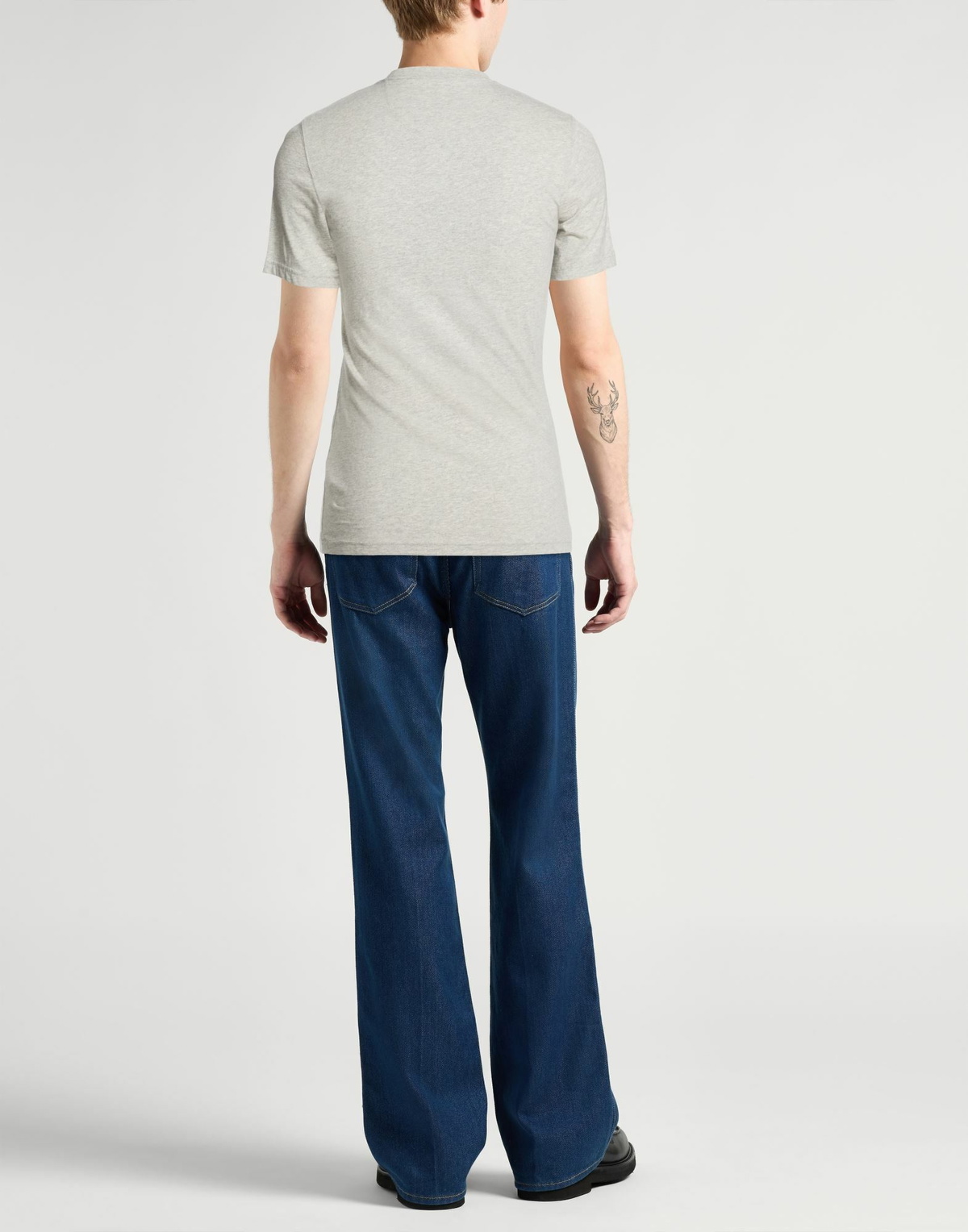 Barbour Mens T-shirt in Grey