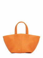 MANSUR GAVRIEL Mini Tulipano Leather Top Handle Bag