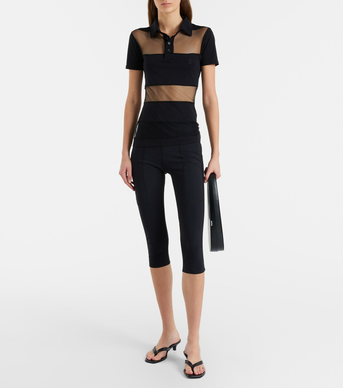 Coperni Jersey capri pants