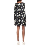 BERNADETTE Judy floral stretch-silk minidress