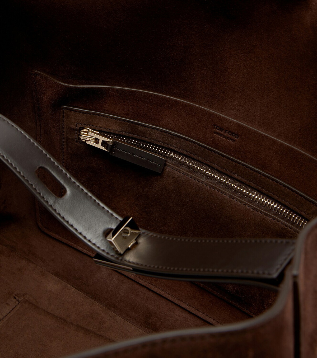 Tom Ford Large suede shoulder bag