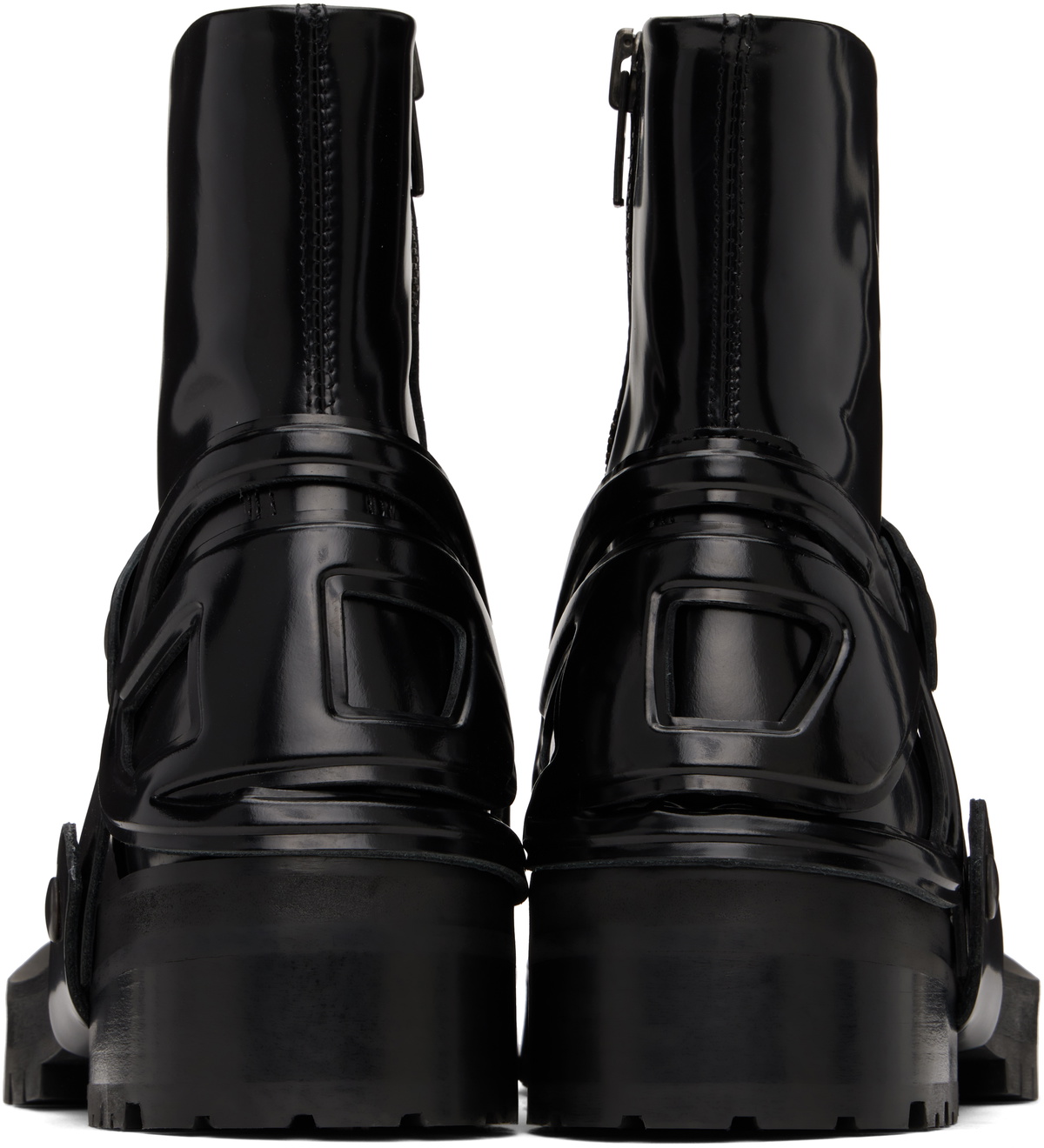 Diesel Black D-Texan Ch Boots Diesel