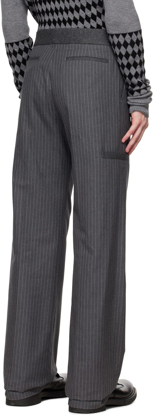 Maximilian Davis Gray Drayton Trousers