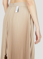 Rokh Satin Pleated Skirt