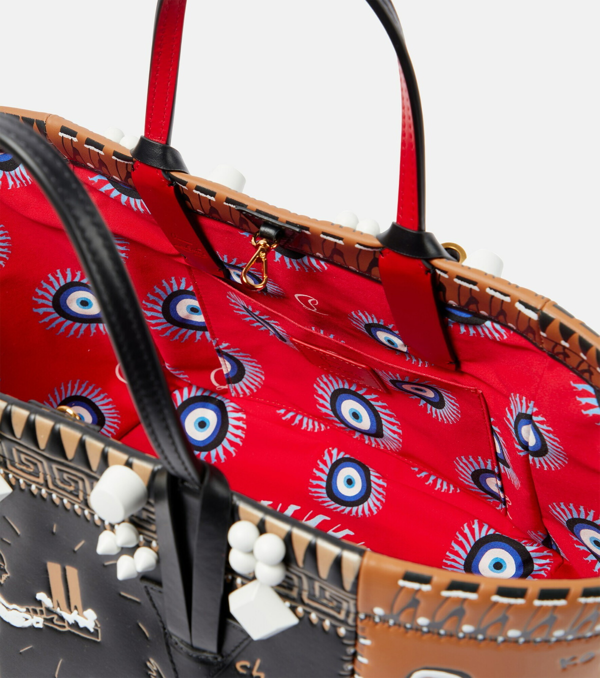 Christian Louboutin - Greekaba Small leather tote Christian