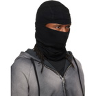 thom/krom Black Cashmere Blend Performance Knit Balaclava