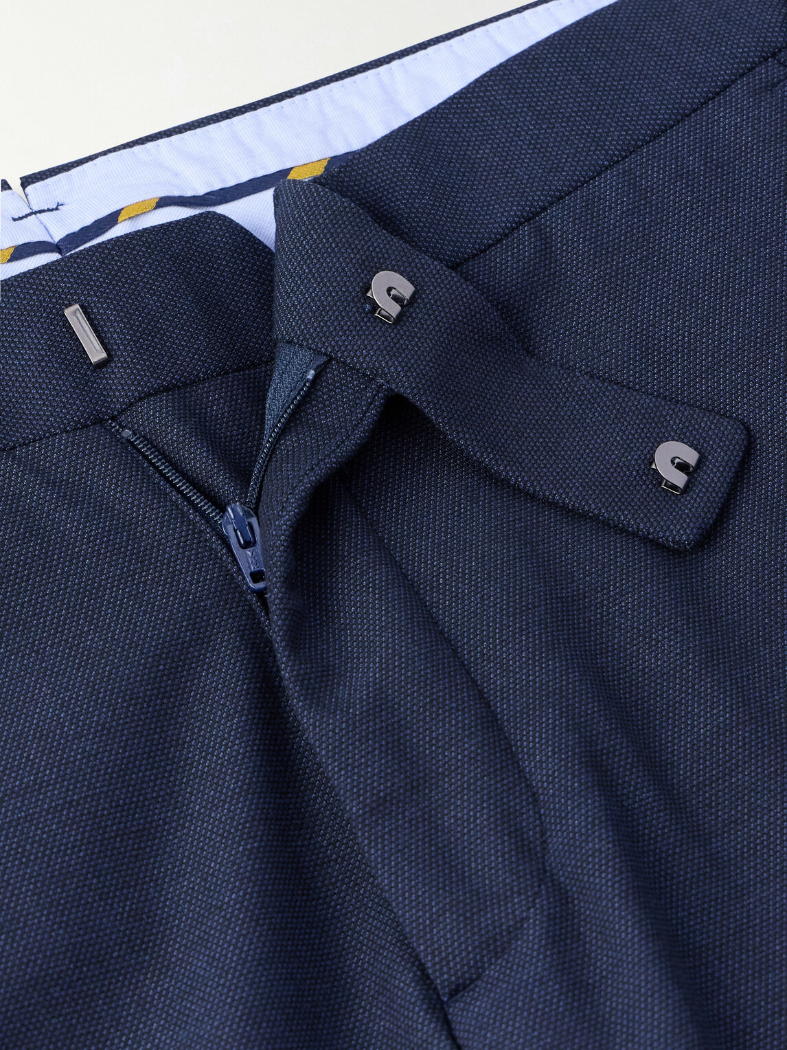Polo Ralph Lauren - Chester Straight-Leg Stretch-Canvas Suit Trousers - Blue