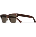 Cutler and Gross - Square-Frame Acetate and Gold-Tone Sunglasses - Tortoiseshell