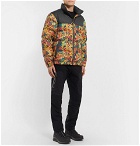 The North Face - 1992 Nuptse Printed Quilted Shell Down Jacket - Yellow