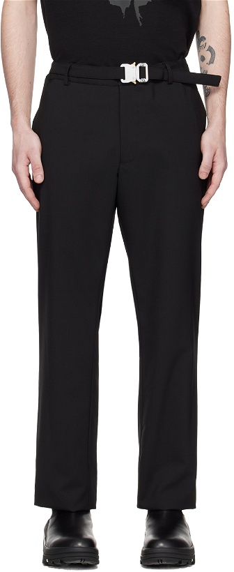 Photo: 1017 ALYX 9SM Black Rollercoaster Buckle Trousers