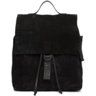 Marsell Black Suede Cartaino Backpack