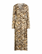 Jucca Womens Maxi dress in Cream