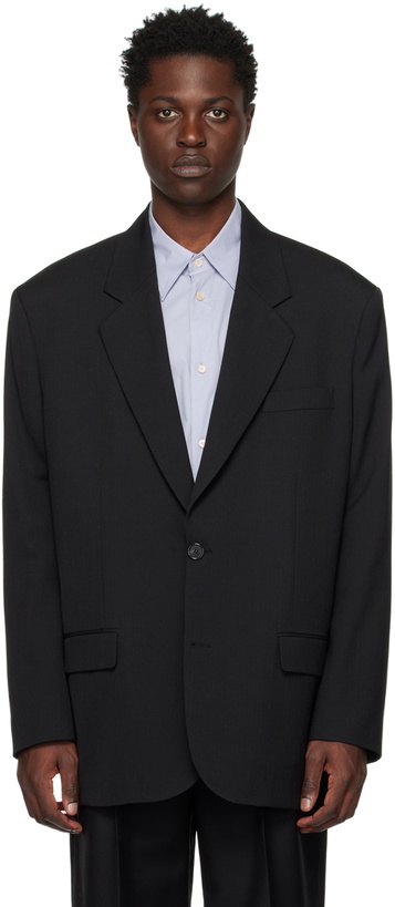 Photo: Acne Studios Black Single-Breasted Blazer