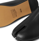 MAISON MARGIELA - Tabi Collapsible-Heel Split-Toe Leather Loafers - Black