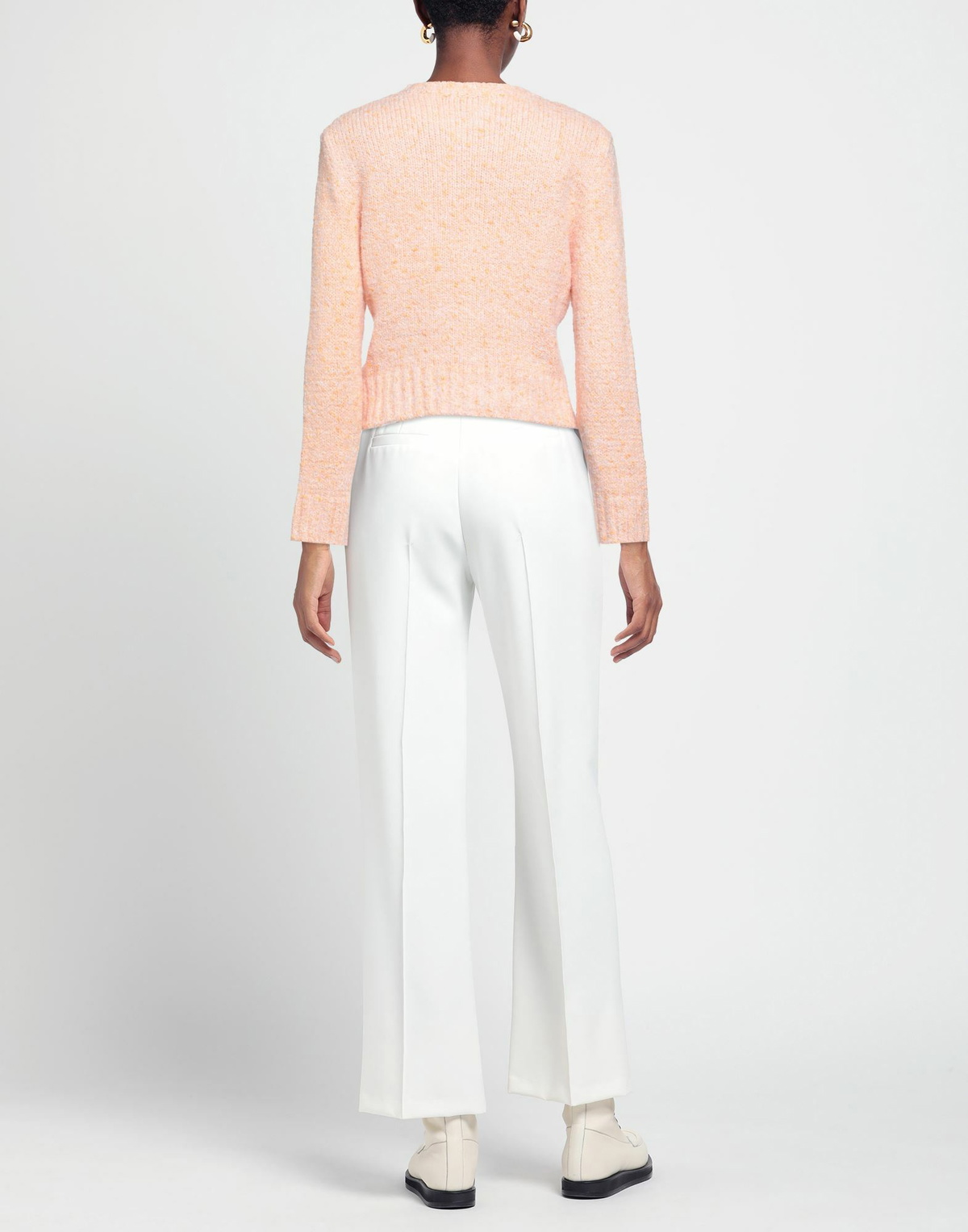 Maje Womens Sweater in Salmon pink
