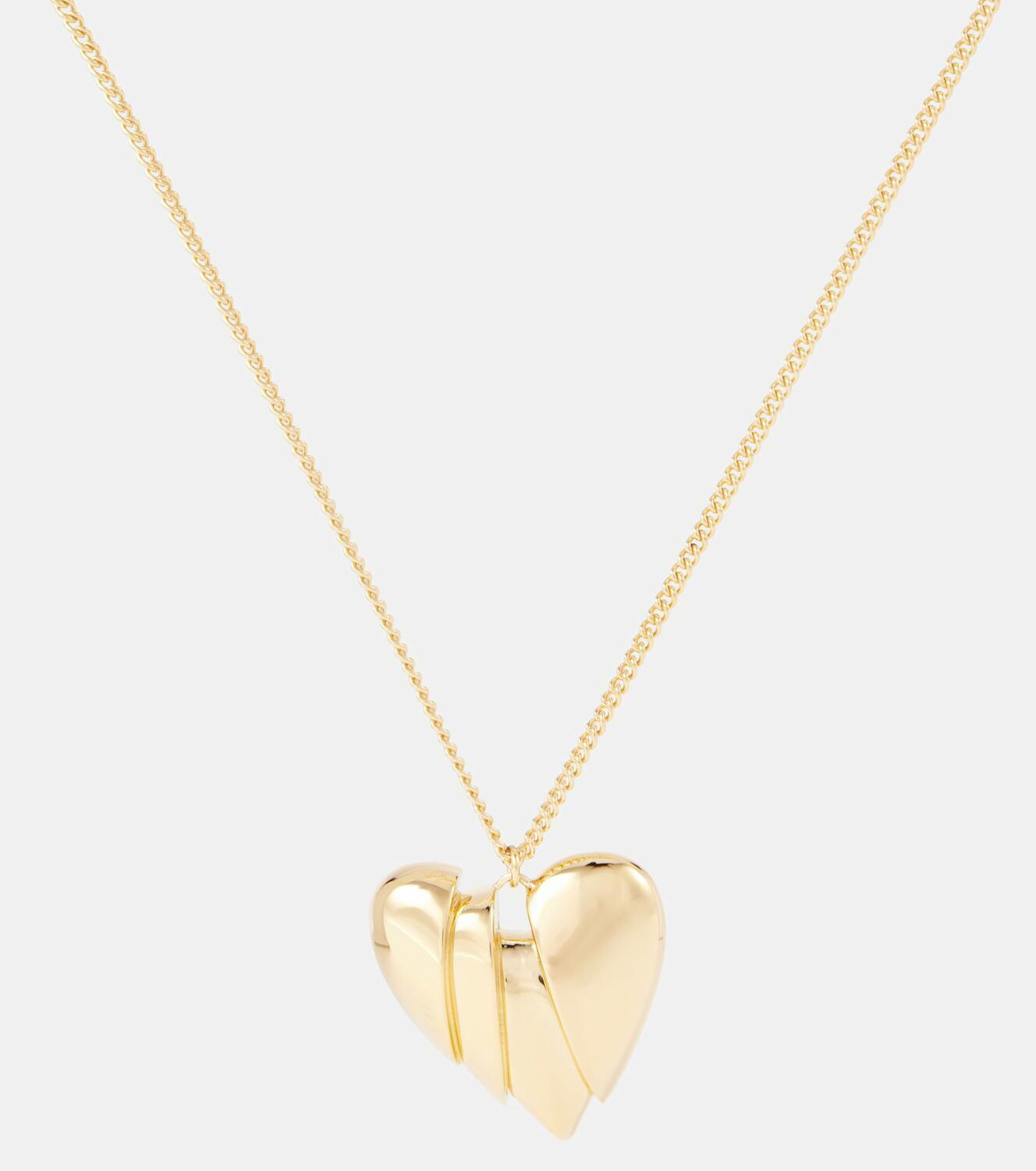 Amina Muaddi Heartbreaker pendant necklace