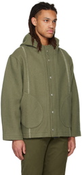 3MAN Green Blanket Jacket