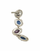Alberta Ferretti Womens Earrings Plum