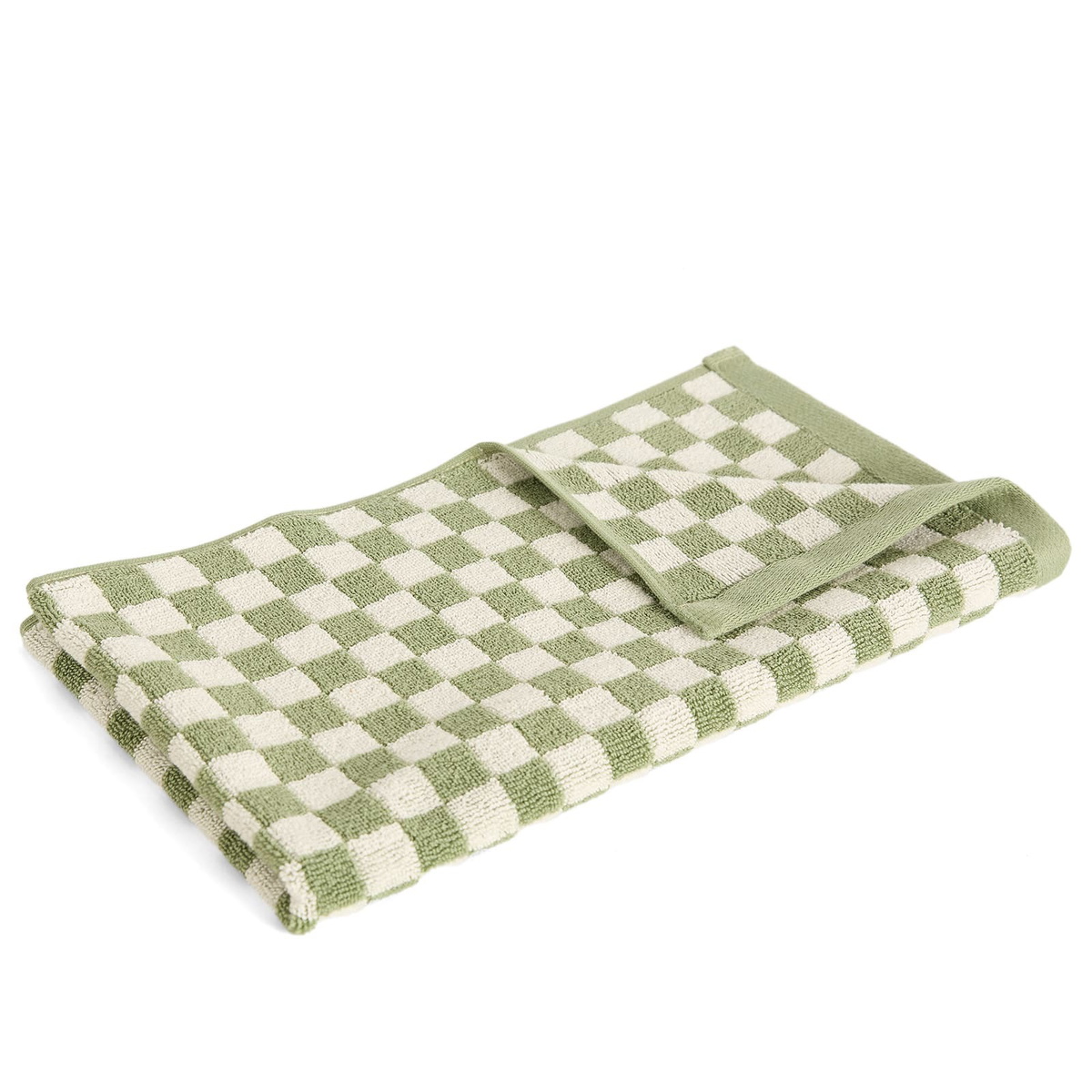 Baina Josephine Hand Towel in Sage/Chalk 
