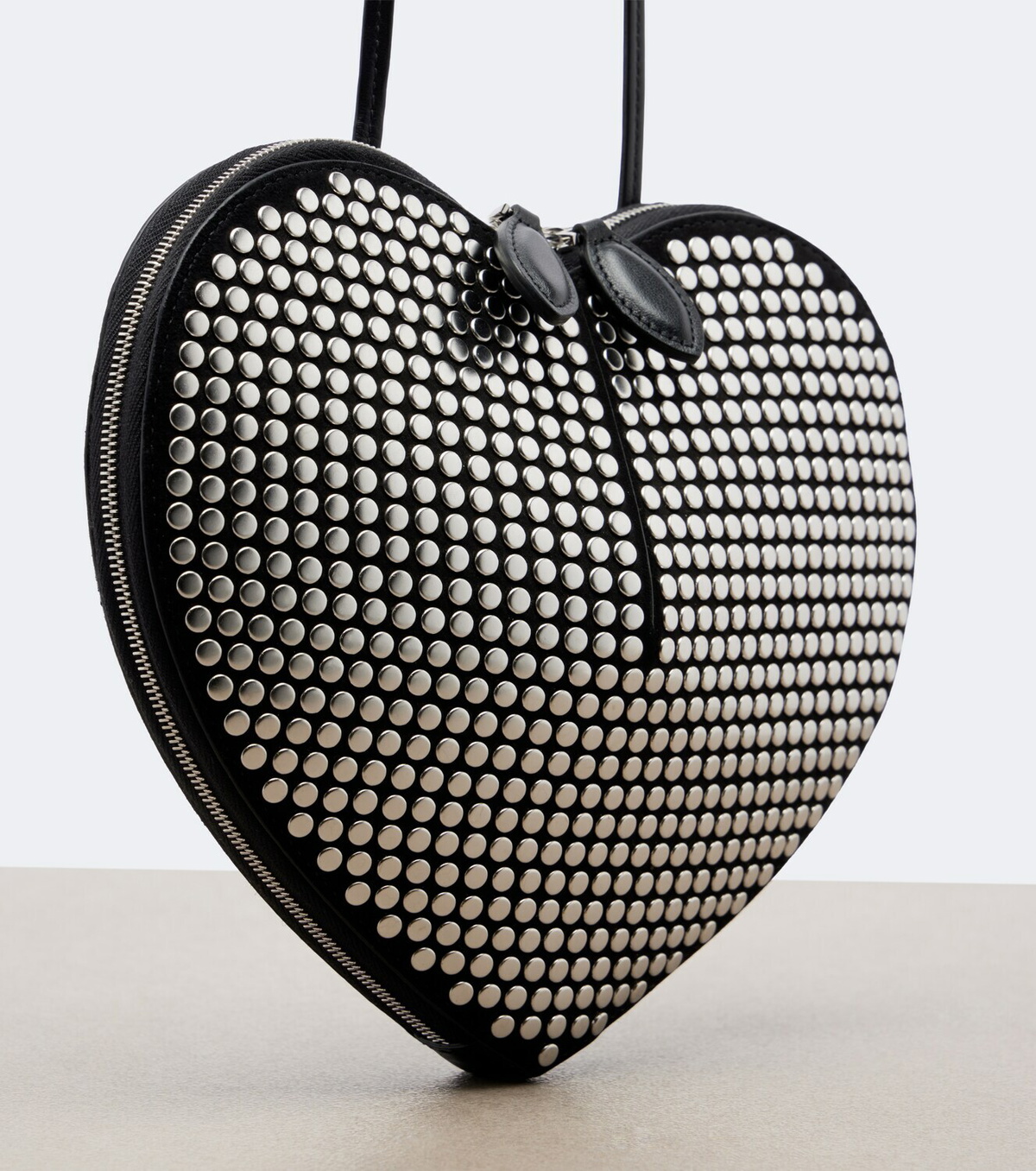 Alaïa Le Cœur studded leather shoulder bag