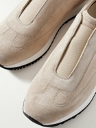 John Lobb - Lift Suede Slip-On Sneakers - Neutrals