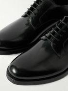 Dolce&Gabbana - Glossed-Leather Derby Shoes - Black