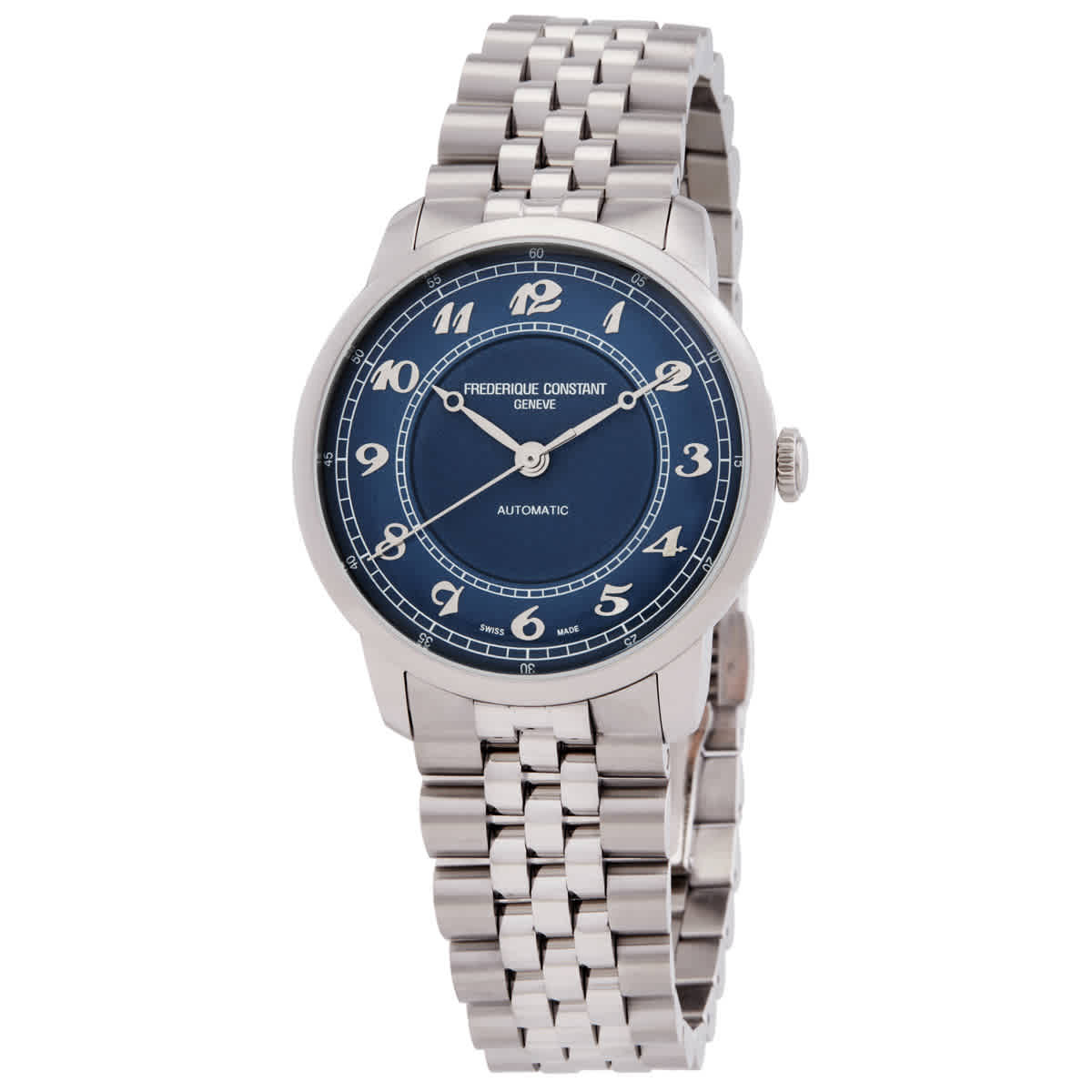 Frederique Constant Classics Premiere Automatic Blue Dial Mens Watch FC-301BL3B6B